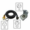 Ac Works 50A Emergency Power Kit with SS2-50 Inlet Box and 20ft Cord EP1450KIT-020